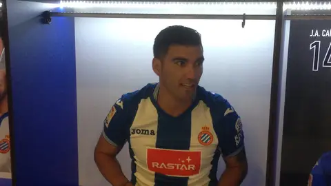 José Antonio Reyes, presentado con el Espanyol José Antonio Reyes, presentado con el Espanyol