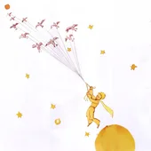 Ilustración de 'El Principito'. Ilustración de 'El Principito'.