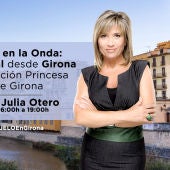 Julia en la onda desde la Fundación Princesa de Girona