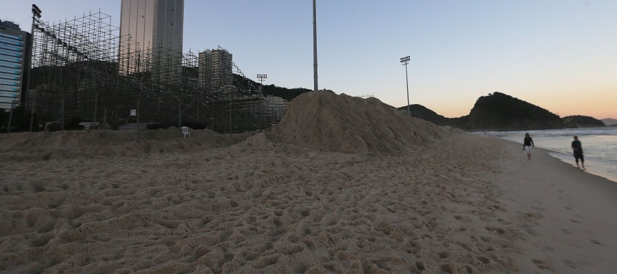 La sede de voley playa de los Juegos Olímpicos de Río La sede de voley playa de los Juegos Olímpicos de Río