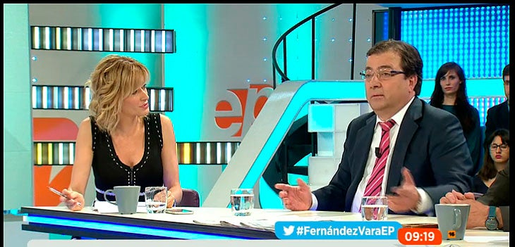 Fernández Vara "no contempla" otra fórmula que "la mínima abstención a última hora, la estrictamente imprescindible" Fernández Vara "no contempla" otra fórmula que "la mínima abstención a última hora, la estrictamente imprescindible"