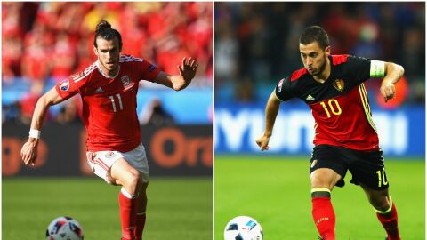 Gareth Bale y Eden Hazard