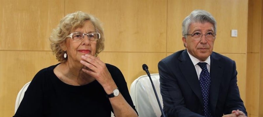 Manuela Carmena y Enrique Cerezo Manuela Carmena y Enrique Cerezo