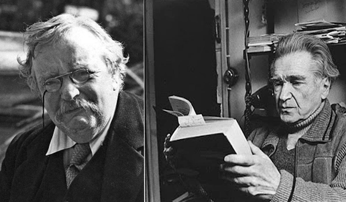 Los inspiradores: G. K. Chesterton y Emil Cioran Los inspiradores: G. K. Chesterton y Emil Cioran