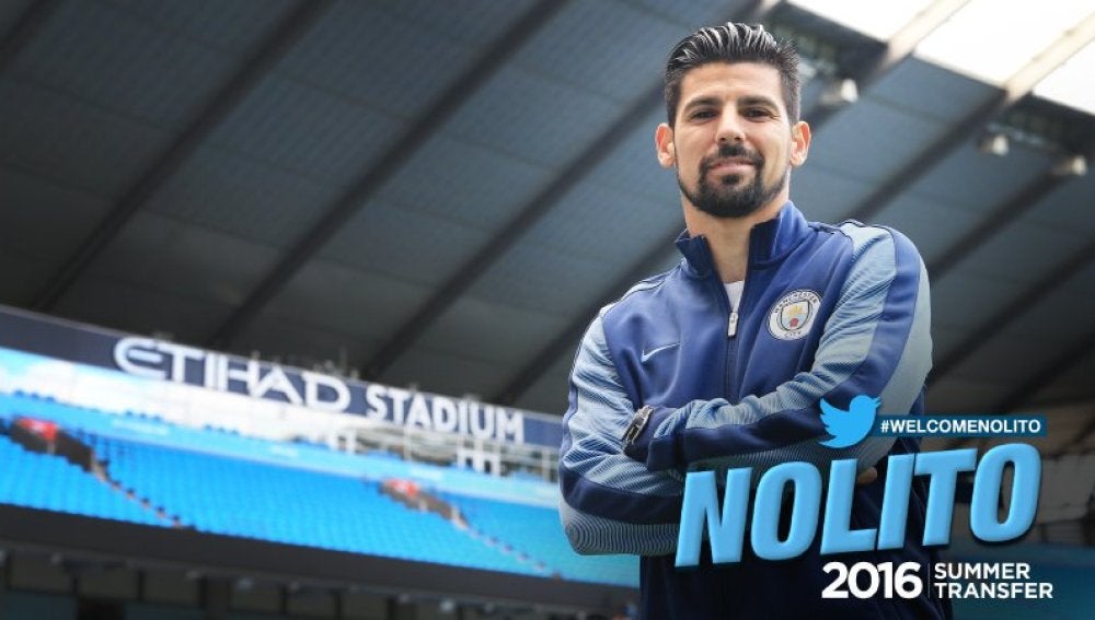 Nolito, nuevo jugador del Manchester City