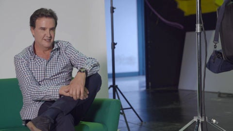 Jos&eacute; Ram&oacute;n de la Morena durante la sesi&oacute;n de fotos 