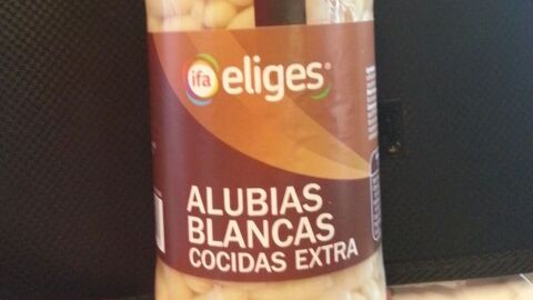 Bote de alubias afectado con botulismo