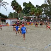 El volley playa es uno de los deportes del verano en Málaga El volley playa es uno de los deportes del verano en Málaga