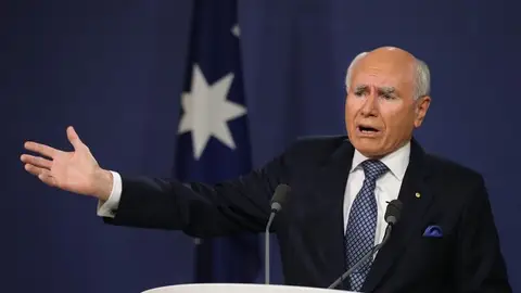 El exprimer ministro australiano John Howard El exprimer ministro australiano John Howard