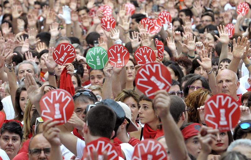 Dieciséis detenciones por agresiones sexistas en Pamplona desde el inicio de los Sanfermines Dieciséis detenciones por agresiones sexistas en Pamplona desde el inicio de los Sanfermines
