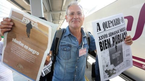 &Aacute;ngel de la Calle, director de la Semana Negra