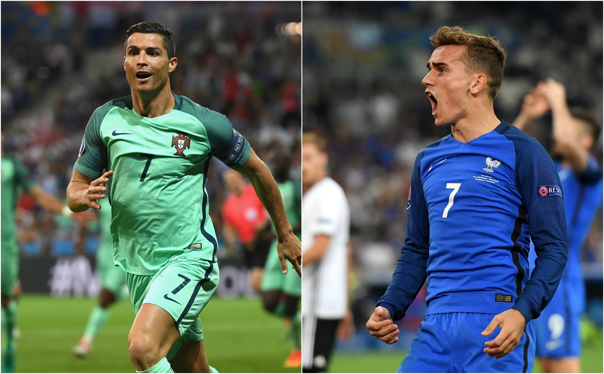Cristiano o Griezmann: ¿Quién llega mejor al gran duelo final? Cristiano o Griezmann: ¿Quién llega mejor al gran duelo final?