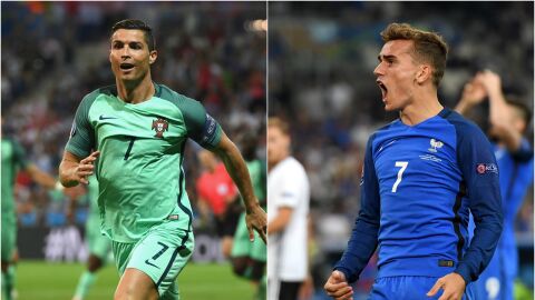 Cristiano Ronaldo vs Griezmann