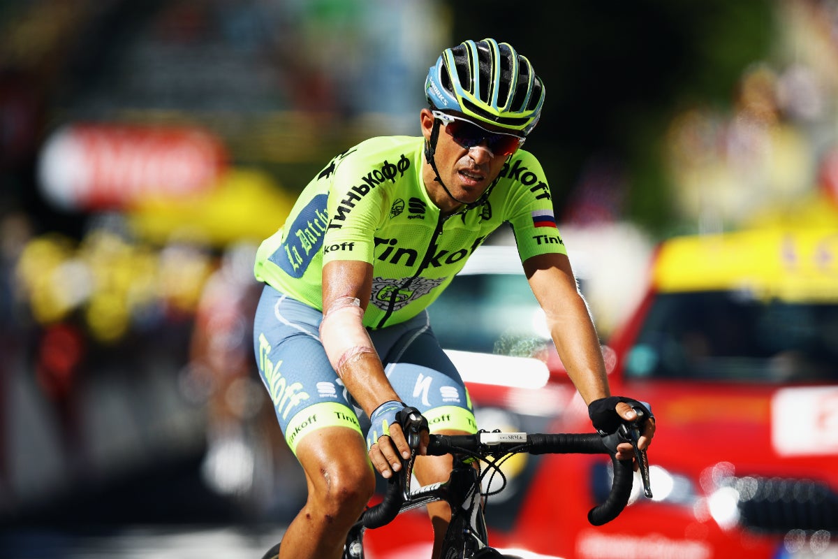 Alberto Contador: "He intentado guardar lo máximo posible" Alberto Contador: "He intentado guardar lo máximo posible"