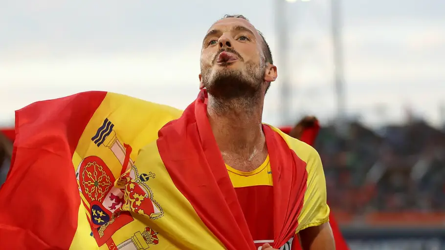 Toni Abadía fue cinco veces campeón de España de 10.000 metros Toni Abadía fue cinco veces campeón de España de 10.000 metros