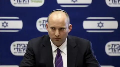 El ministro de Educación israelí y líder del partido derechista Hogar Judío, Naftali Benet El ministro de Educación israelí y líder del partido derechista Hogar Judío, Naftali Benet
