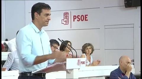Frame 1.123616 de: Pedro S&aacute;nchez: "La obsesi&oacute;n de Iglesias por el 'sorpasso' s&oacute;lo ha tenido el triunfo de Mariano Rajoy"