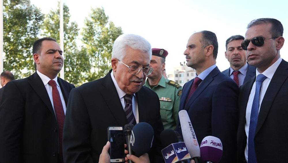 El presidente de la Autoridad Nacional Palestina (ANP), Mahmud Abás