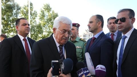 El presidente de la Autoridad Nacional Palestina (ANP), Mahmud Ab&aacute;s