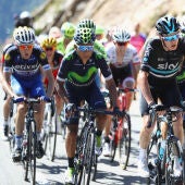 Nairo Quintana y Chris Froome, en la 8ª etapa del Tour