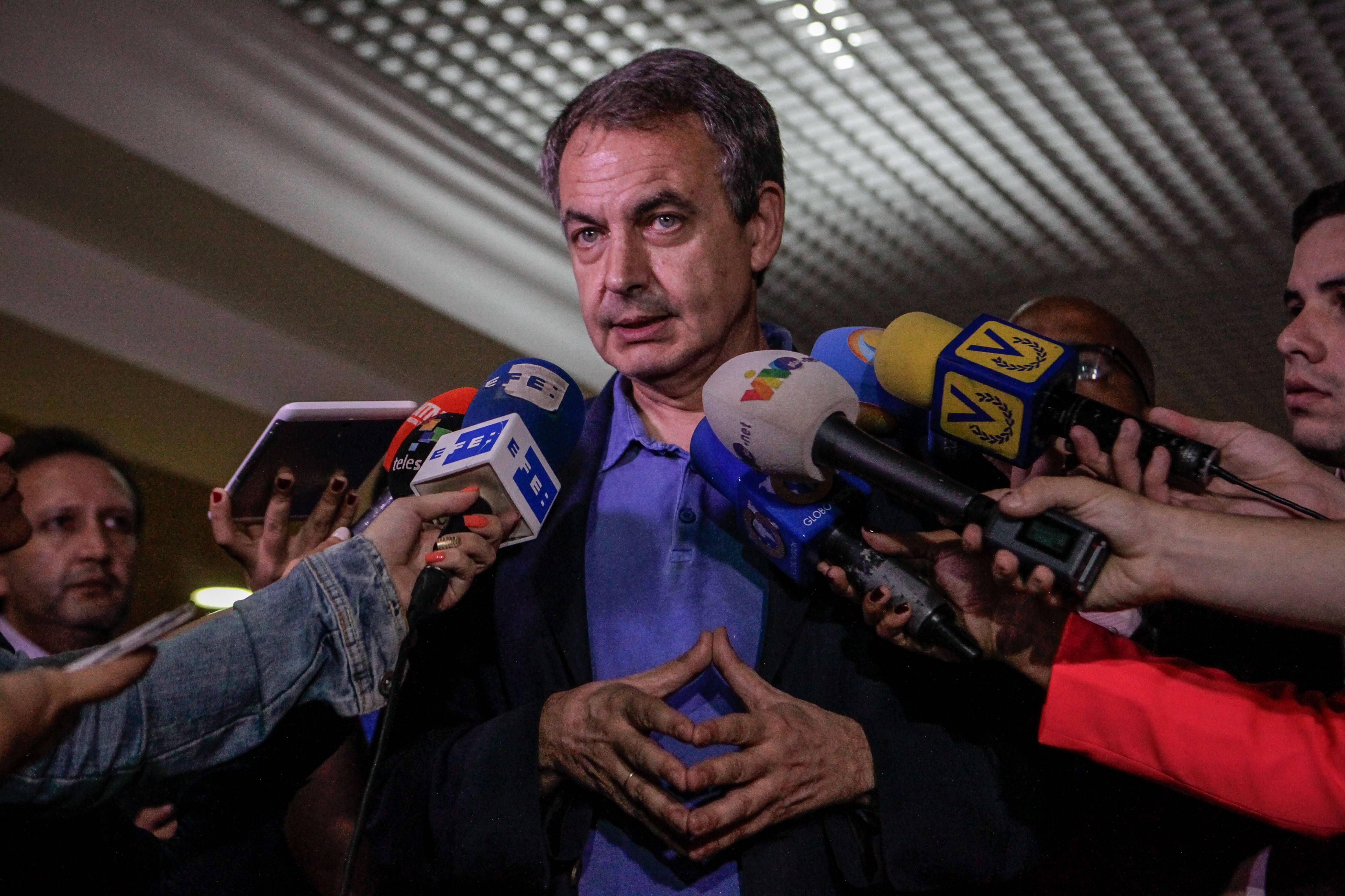 Zapatero asegura que hay condiciones para que se produzca el diálogo en Venezuela Zapatero asegura que hay condiciones para que se produzca el diálogo en Venezuela