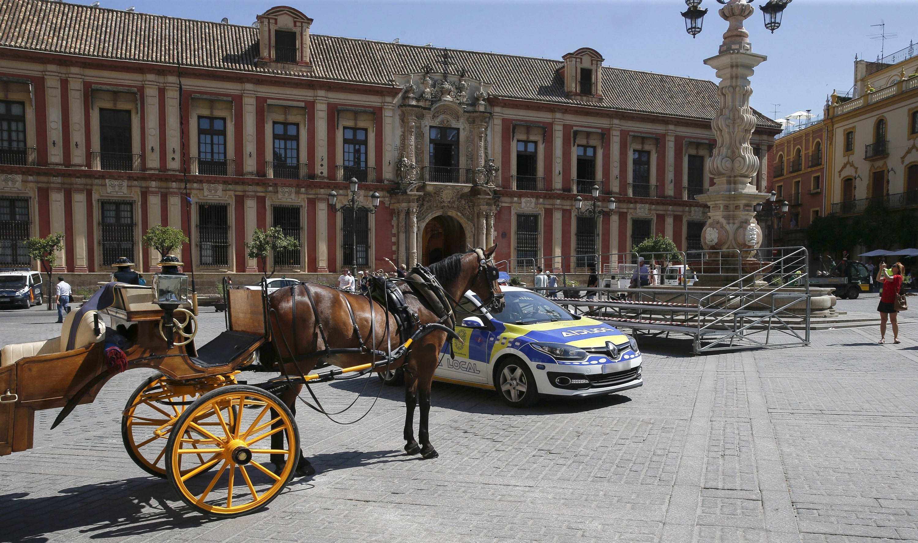 PACMA pide prohibir los coches de caballos de Sevilla PACMA pide prohibir los coches de caballos de Sevilla