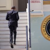 Obama se sube al Air Force One