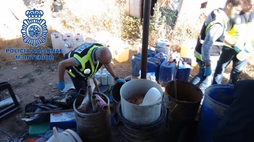 Desmantelan un laboratorio clandestino de cocaína en una finca de Ciudad Real Desmantelan un laboratorio clandestino de cocaína en una finca de Ciudad Real