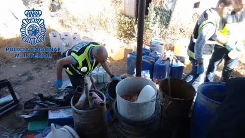 Desmantelado un laboratorio de cocaína Desmantelado un laboratorio de cocaína