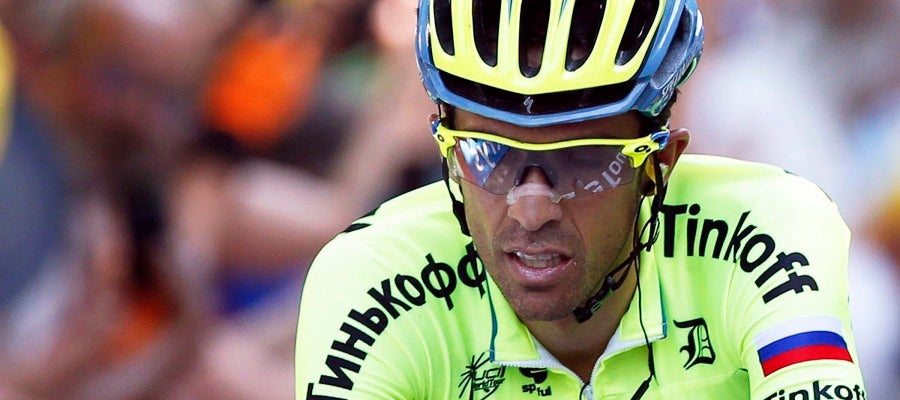 El ciclista español Alberto Contador El ciclista español Alberto Contador