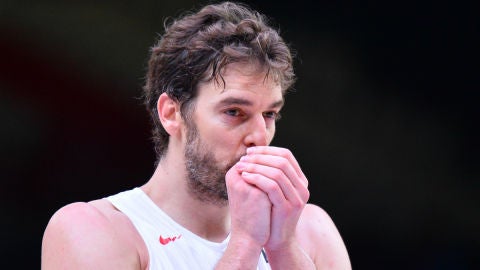 Pau Gasol, con Espa&ntilde;a