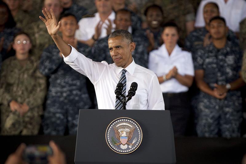 Obama, en la base de Rota: "No podríamos pedir un mejor aliado que España" Obama, en la base de Rota: "No podríamos pedir un mejor aliado que España"