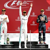 El podio del GP de Gran Bretaña El podio del GP de Gran Bretaña