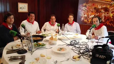 Pan y Toros Roberto Moreno, Emilio Méndez, Domingo Delgado de la Cámara, Ion Ander Sanz, Juan Pedro Cano.