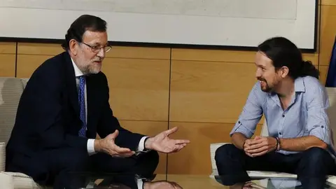 Mariano Rajoy y Pablo Iglesias Mariano Rajoy y Pablo Iglesias