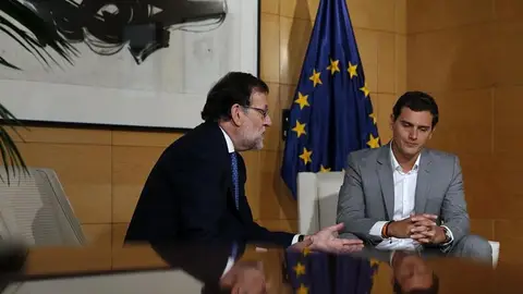 Mariano Rajoy y Albert Rivera Mariano Rajoy y Albert Rivera
