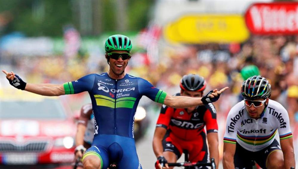Michael Matthews logra la victoria en la décima etapa del Tour de Francia