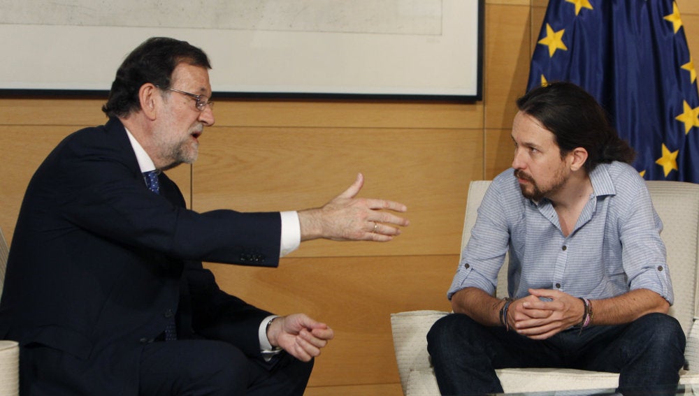 Rajoy se reúne con Iglesias
