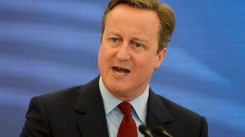 El exprimer ministro brit&aacute;nico, David Cameron