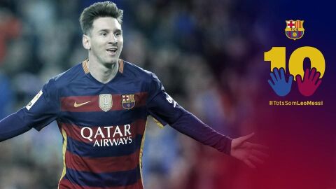 Imagen de la campa&ntilde;a 'Todos somos Leo Messi'