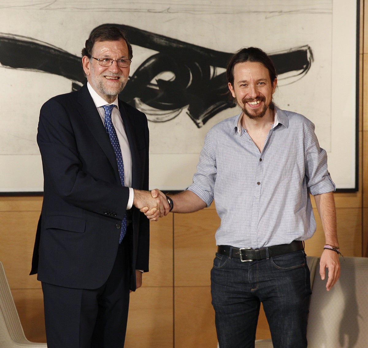 Mariano Rajoy supera a Pablo Iglesias como líder mejor valorado Mariano Rajoy supera a Pablo Iglesias como líder mejor valorado