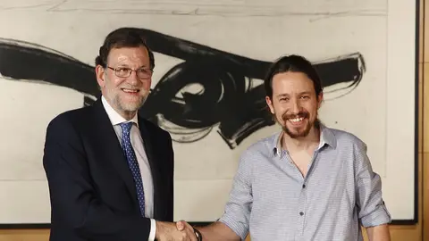 Mariano Rajoy y Pablo Iglesias Mariano Rajoy y Pablo Iglesias