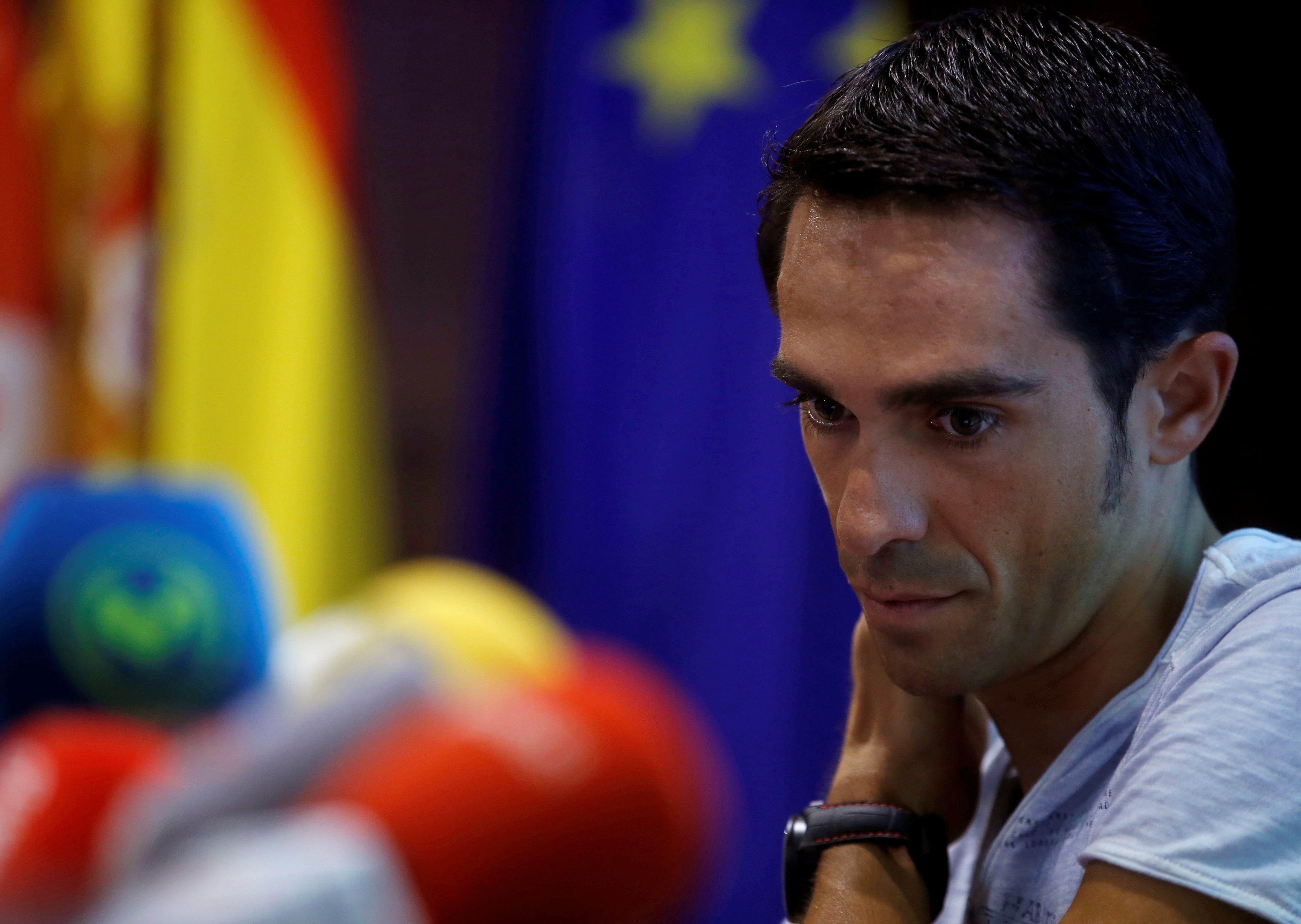 Alberto Contador: "Scarponi era simpatía y buen humor, se va un gran corredor" Alberto Contador: "Scarponi era simpatía y buen humor, se va un gran corredor"