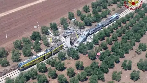 Los trenes siniestrados cubren rutas regionales Los trenes siniestrados cubren rutas regionales