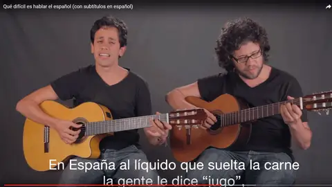 Qué difícil es hablar el español Qué difícil es hablar el español