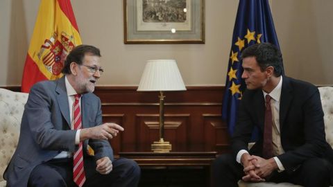 Mariano Rajoy y Pedro S&aacute;nchez