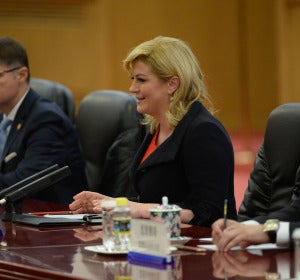 Kolinda Grabar-Kitarovic, presidenta de Croacia Kolinda Grabar-Kitarovic, presidenta de Croacia