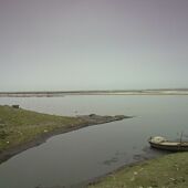 Imagen del río Ganges cerca de la localidad de Kampur