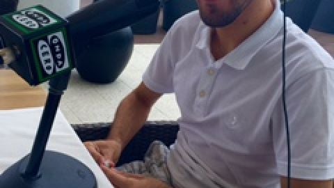 Joven escritor Miguel Lima