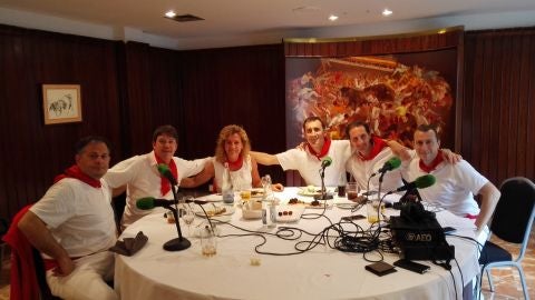 Alfredo Casas, Javier Arroyo, Oscar Erviti, Juan Pedro Cano y Javier Saralegui.
